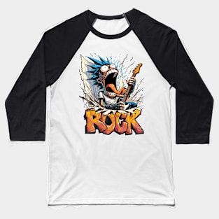 Unleash Your Inner Rock God Baseball T-Shirt